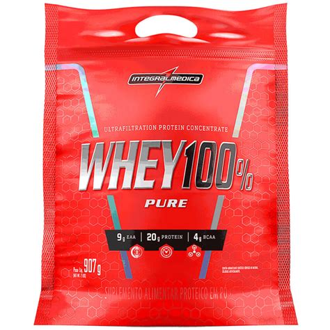 Whey Pure Refil G Integralm Dica Meu Mundo Fit