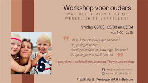 Cursus Voor Ouders Praktijk Karlijn