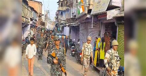 Karauli News Rajasthan Election Police And Paramilitary Officers Took