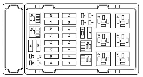 Ford E 250 2004 Fuse Box Diagram Auto Genius