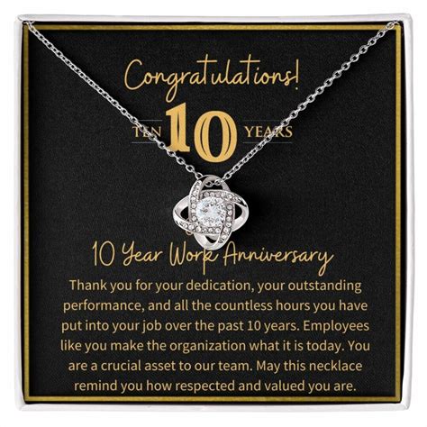 10th Work Anniversary 10 Year Job Anniversary T 10 Years Etsy