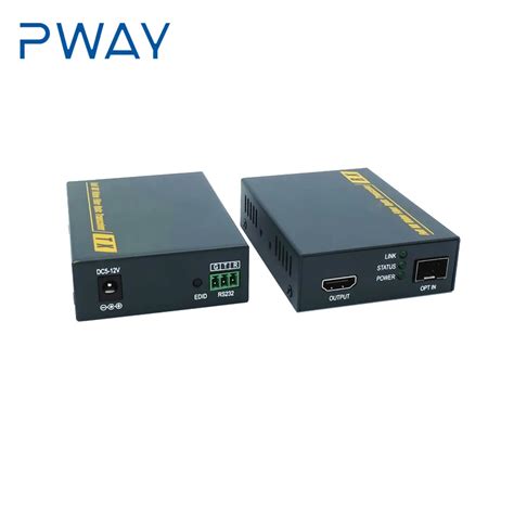 Pway Pw Thf H Hdmi Extender Km Over Lc Fiber Optical Support K K