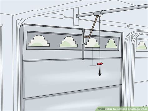 3 Easy Ways To Balance A Garage Door Wikihow