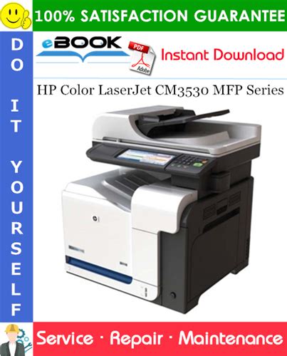 Hp Color Laserjet Cm3530 Mfp Series Service Repair Manual Pdf Download