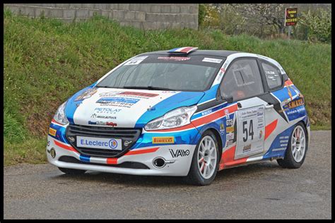 N Peugeot A Delorme A Ravier Rallye Du Bassin Ann Flickr