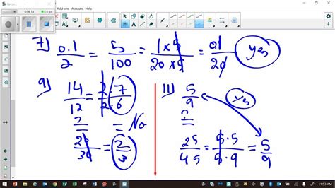 Alg 1 Ratios And Proportions Youtube