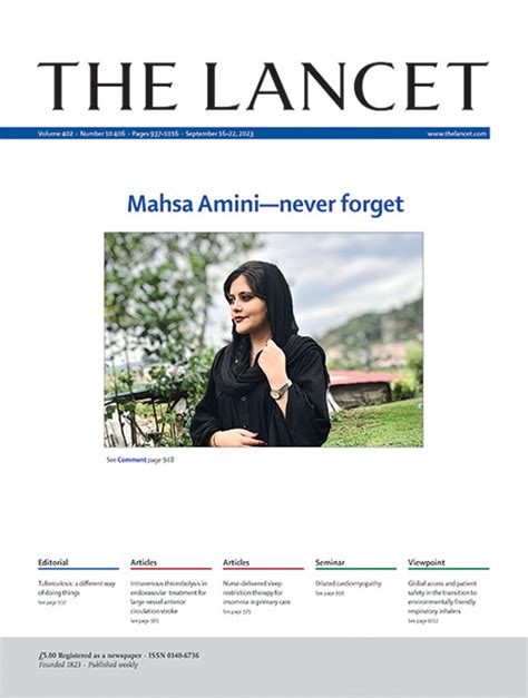 The Lancet 16 September 2023 Volume 402 Issue 10406 Pages 937 1016