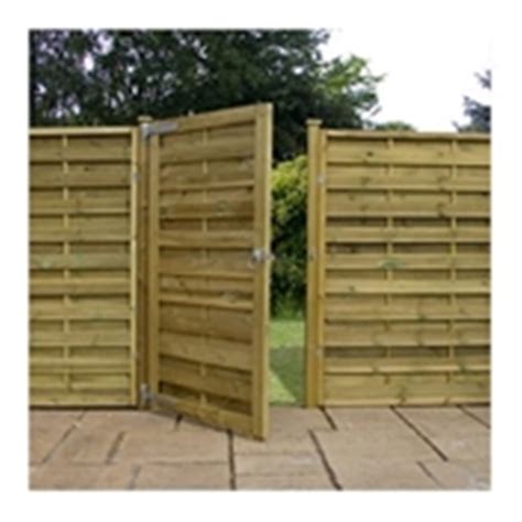 Pressure Treated Square Horizontal Weave Gate Ft With Flat Top