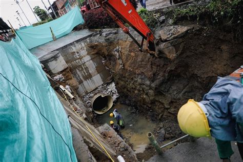 Obras Del Colector El Sill N Llevan Un De Ejecuci N Ibal Sa Esp