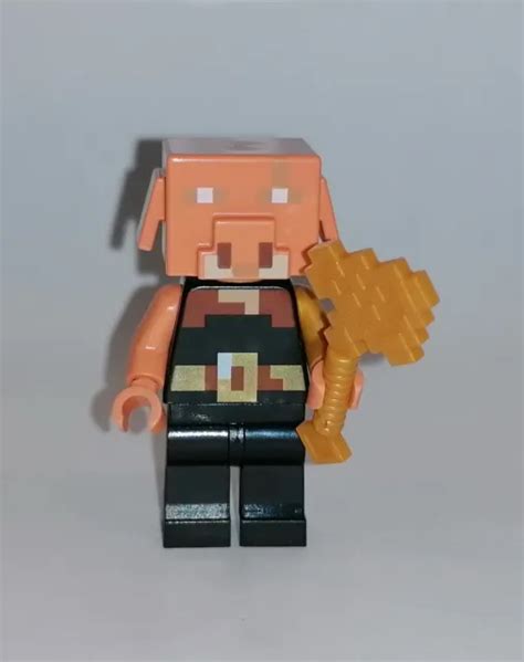 Lego Minecraft Piglin Barbar Figur Minifigur Brute Pig Schwein