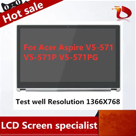 Pantalla T Ctil Lcd Para Ordenador Port Til Acer Montaje Con Marco