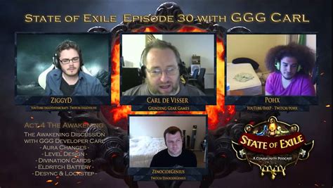 State Of Exile Podcast Ep Pt Feat Ggg Developer Carl The Awakening