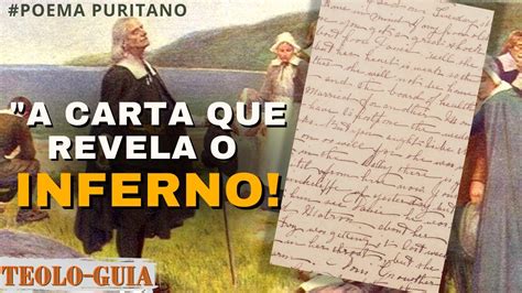 Carta De Um Condenado Ao Inferno Henrique RembrandtPoema Puritano