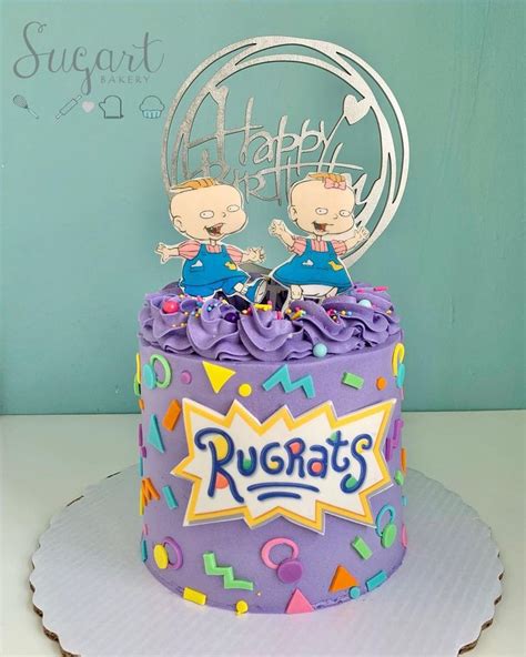 Sugart On Instagram Pastel Rugrats Para El Festejo De Hermanitos