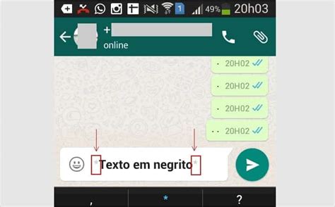 Como Colocar Negrito No Whatsapp