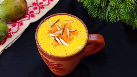 Mango Lassi Recipe দুই মিনিটে তৈরি আমের লাচ্ছি How To Make Mango