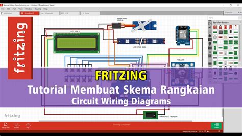 Membuat Skema Rangkaian Di Fritzing Include Library Wiring Circuit