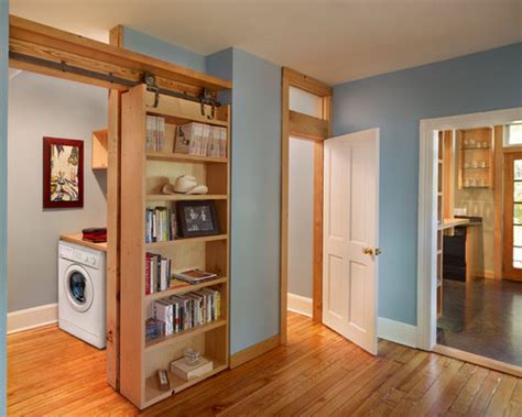 Bookcase Sliding Door | Houzz