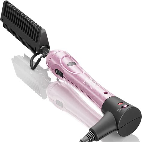 Amazon DAN Technology Hot Comb Electric For Wigs Adjustable Temperature Hair Straightener