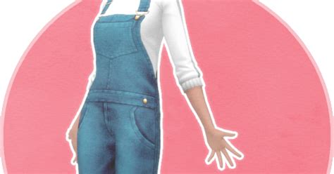 Sims 4 Ccs The Best Farm Overalls By Lehgaming