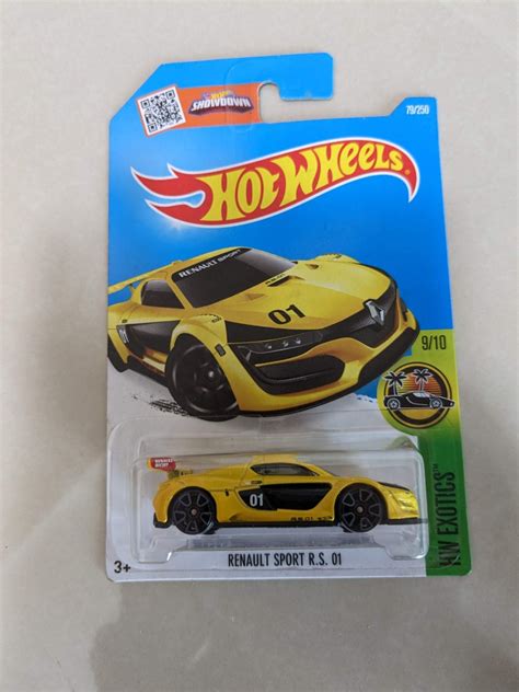 Hot Wheels Renault Sport R S 01 Yellow Hotwheels Hobbies Toys Toys