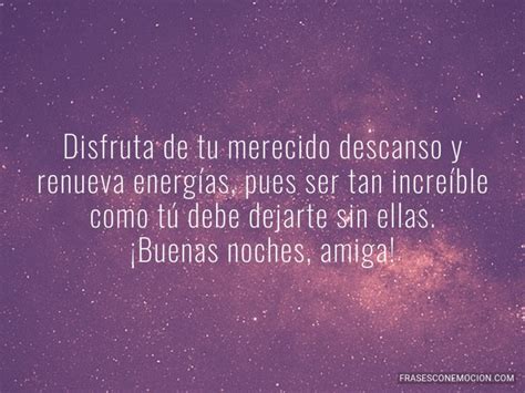 Frases de Buenas Noches 2 Frases con Emoción