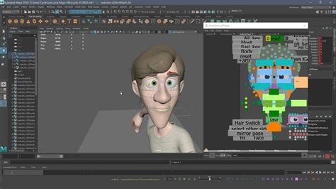 Run Cycle 3d Animation Timelapse Maya Malcolm Rig Artofit