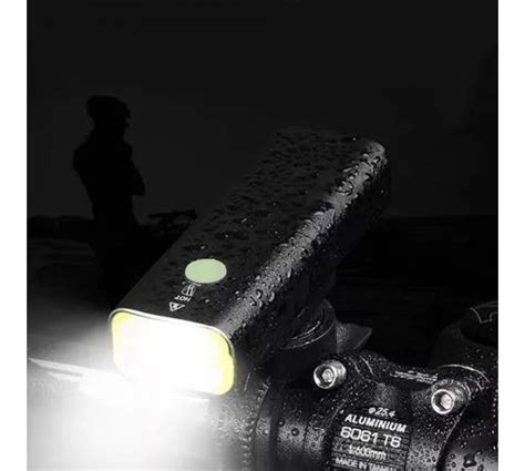 Farol Bike Led Cree Lanterna Traseira Recarreg Vel Usb Bragashop