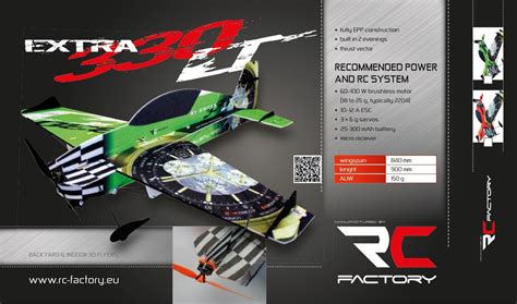 Extra 330 SuperLite From RC Factory Twisted Hobbys