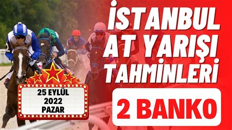 Eyl L Pazar Stanbul At Yar Tahminleri Youtube