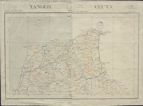 T Nger Marruecos Provincia Mapas Generales