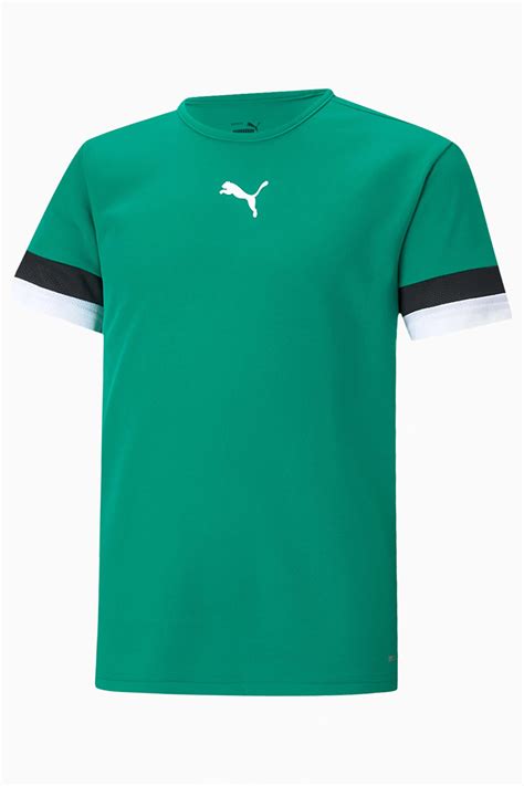 Football Shirt Puma Teamrise Junior Green R Gol Football