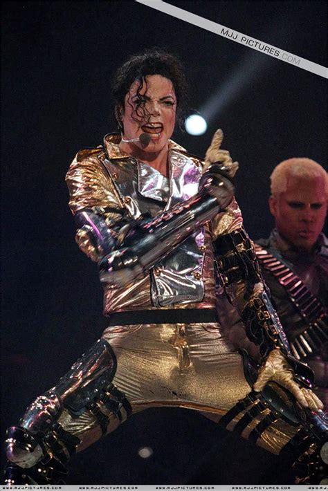 History Tour On Stage Michael Jackson Photo Fanpop