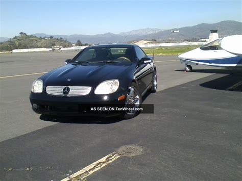 2001 Mercedes Benz Slk230 Kompressor Convertible 2 Door 2 3l