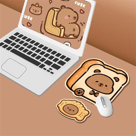 Capybara Badge Holder Cute Capybara Student Card Holders Regisbox