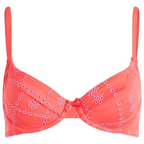 Damson Madder Uma Underwire Bikini Top Red END TW