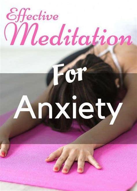 Proven Effective Meditation for Anxiety - MindYoga4U