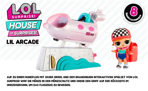 L O L Surprise Omg House Of Surprises Serie Lil Arcade Spielset Mit