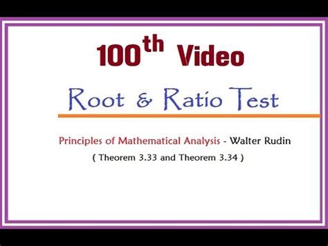 Real Analysis Rudin Book Lecture Youtube