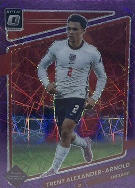 Trent Alexander Arnold 2021 Donruss 51 Optic Purple Velocity 99