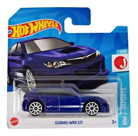 Carrinho Hot Wheels Subaru Wrx Sti Hw J Imports Mercadolivre