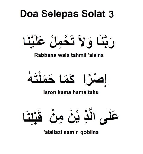 Bacaan Wirid Doa Selepas Solat Fardhu Mengikut Sunnah Doa Selepas