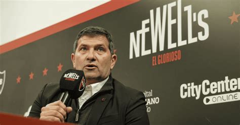 Rub N Capria Le Pidi Paciencia A Los Hinchas De Newells Las