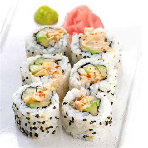 Vegan California Roll - Easy Vegan Meal Plan