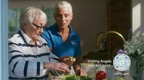 Visiting Angels Tv Spot Make A Difference Together Ispottv