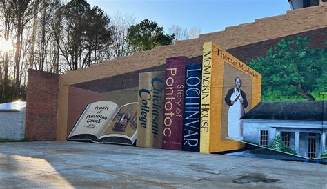 The Amazing History of Pontotoc Mississippi - Mural Art