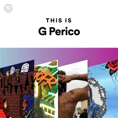 This Is G Perico Spotify Playlist