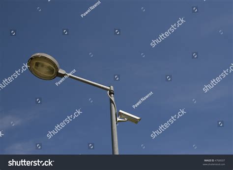 Lamp Post And Security Camera Stock Photo 4768507 Shutterstock