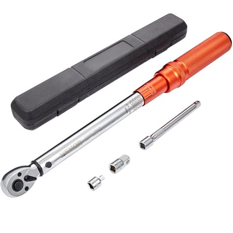 Buy Vevor Torque Wrench Inch Drive Click Torque Wrench Ft Lb