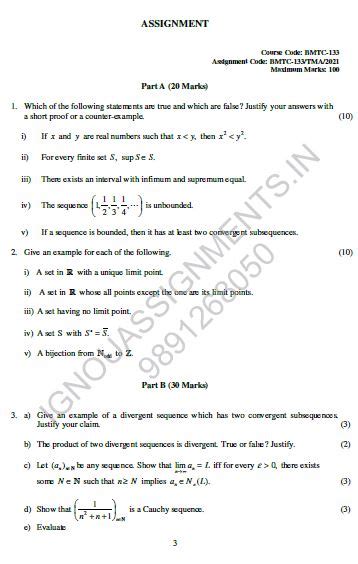 Ignou Bmtc Solved Assignment English Medium Ignou Solved